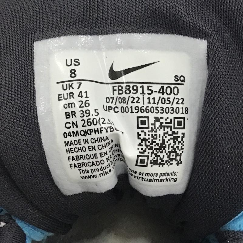 ナイキ NIKE スニーカー スニーカー FB8915-400 AIR MAX 1 PRM コーデュロイ 26cm 26.0cm ロゴ、文字 水色 / ライトブルー / X 白 / ホワイト / X ベージュ / ベージュ / メンズ USED 古着 中古 10098640