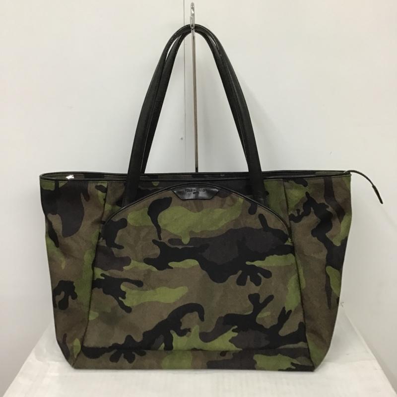 ペッレモルビダ PELLE MORBIDA トートバッグ トートバッグ カモフラージュ柄・迷彩 黒 / ブラック / X 茶 / ブラウン / X カーキ / カーキ / メンズ USED 古着 中古 10098665