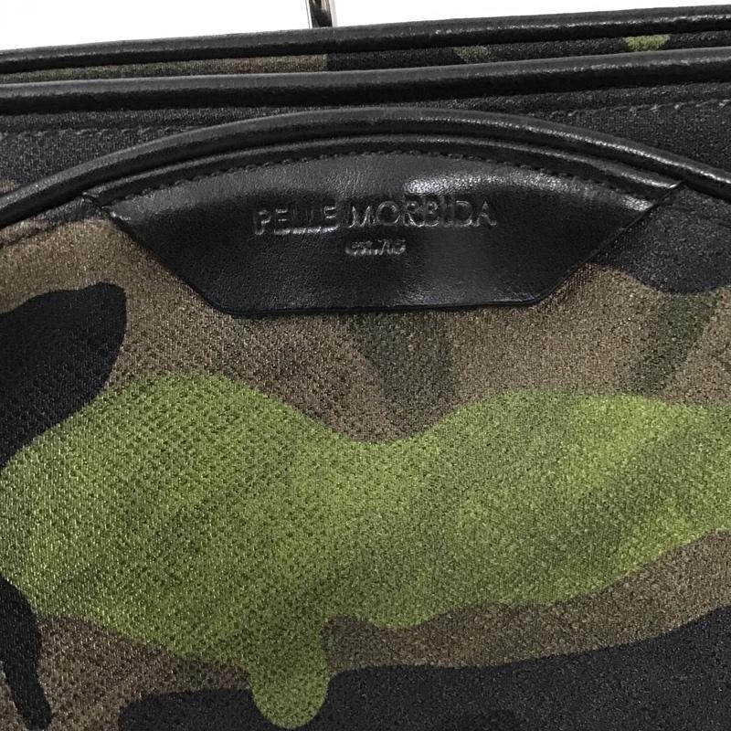 ペッレモルビダ PELLE MORBIDA トートバッグ トートバッグ カモフラージュ柄・迷彩 黒 / ブラック / X 茶 / ブラウン / X カーキ / カーキ / メンズ USED 古着 中古 10098665