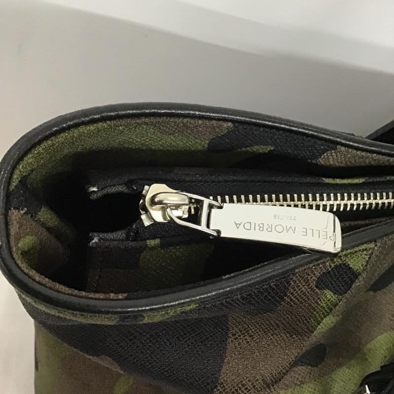ペッレモルビダ PELLE MORBIDA トートバッグ トートバッグ カモフラージュ柄・迷彩 黒 / ブラック / X 茶 / ブラウン / X カーキ / カーキ / メンズ USED 古着 中古 10098665