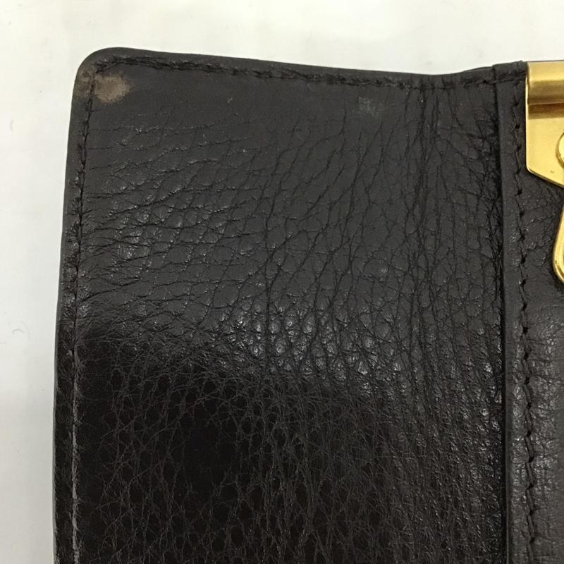 マークバイマークジェイコブス MARC by MARC JACOBS キーケース キーケース 5連キーケース ロゴ、文字 ダークブラウン / ダークブラウン / X 金 / ゴールド / レディース USED 古着 中古 10098670