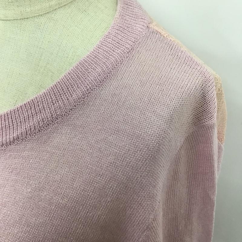 リズリサ LIZ LISA カーディガン 長袖 0 無地 桃 / ピンク / レディース USED 古着 中古 10098704