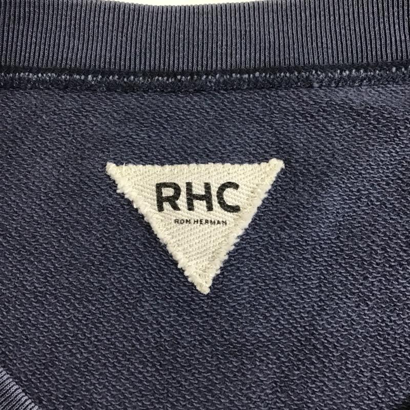 ロンハーマン カリフォルニア Ron Herman California トレーナー 長袖 611090656-1322 RHC スウェット S ロゴ、文字 紺 / ネイビー / レディース USED 古着 中古 10098726