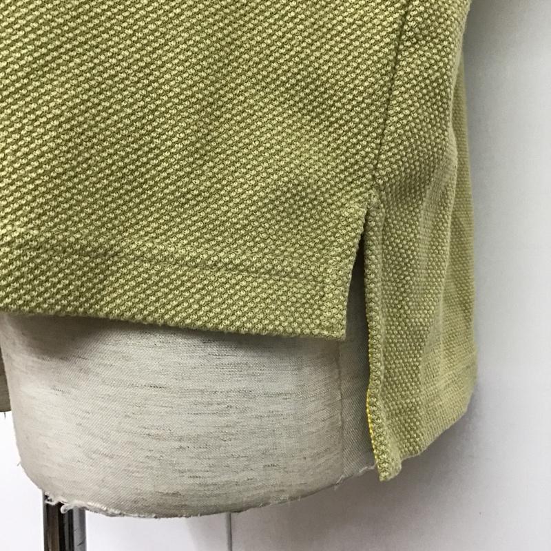 チャンピオン Champion ポロシャツ 半袖 C8-T301 M ワンポイント 黄緑 / イエローグリーン / X 緑 / グリーン / X 黄 / イエロー / X 茶 / ブラウン / メンズ USED 古着 中古 10098730
