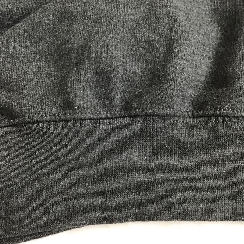 チャンピオン Champion トレーナー 長袖 スウェット 裏起毛 XL ワンポイント ダークグレー / ダークグレー / メンズ USED 古着 中古 10098748