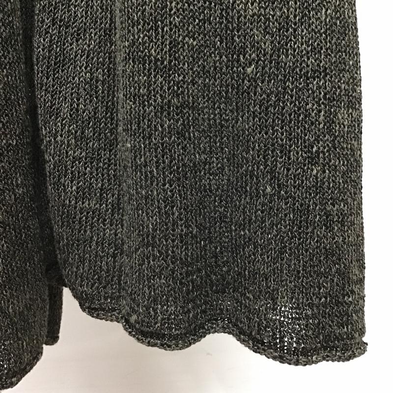 ザラ ZARA ボトムス ボトムス ニットパンツ L 無地 チャコールグレー / チャコールグレー /  レディース USED 古着 中古 10098761