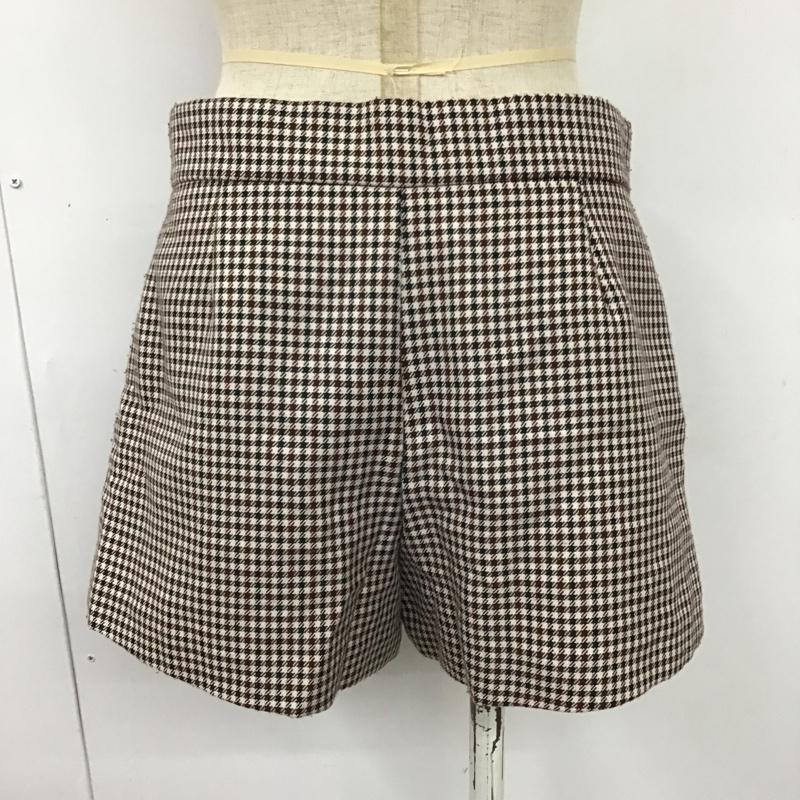 ザラ ZARA パンツ ショートパンツ S チェック マルチカラー / マルチカラー /  レディース USED 古着 中古 10098766