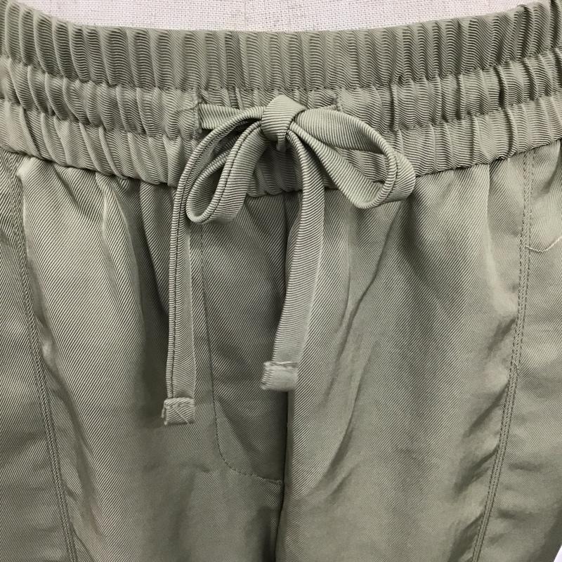 ザラ ZARA パンツ スラックス テパードパンツ M 無地 カーキ / カーキ /  レディース USED 古着 中古 10098804