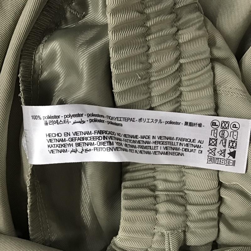 ザラ ZARA パンツ スラックス テパードパンツ M 無地 カーキ / カーキ /  レディース USED 古着 中古 10098804