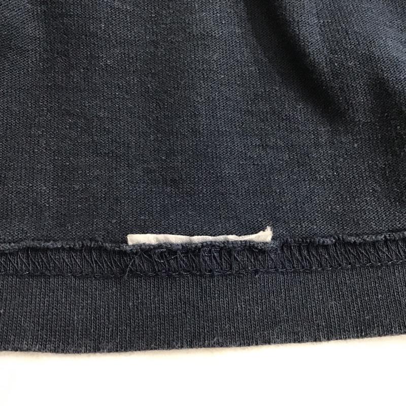 チャンピオン Champion Tシャツ 半袖 YALE UNIVERSITY XL ロゴ、文字 X プリント 紺 / ネイビー / メンズ USED 古着 中古 10098815