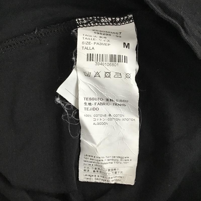 エムエスジーエム MSGM Tシャツ 半袖 プリントT M ロゴ、文字 X プリント 黒 / ブラック / メンズ USED 古着 中古 10098817