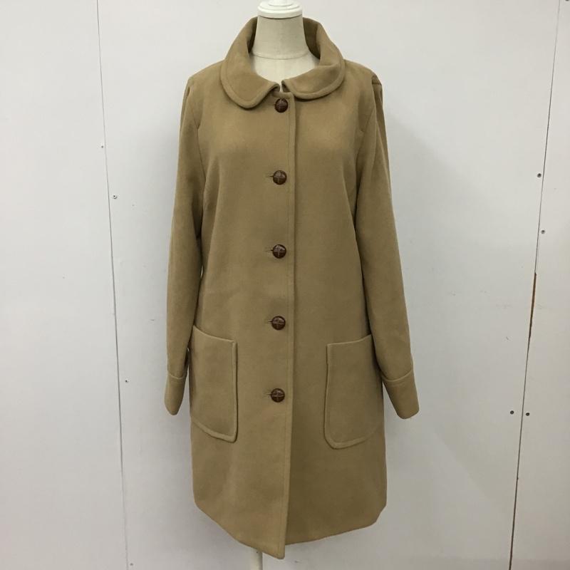 ニーム エ ニーム nimes et nimes コート コート一般 TLG3510012 UG 丸襟 2 無地 ベージュ / ベージュ / レディース USED 古着 中古 10098859