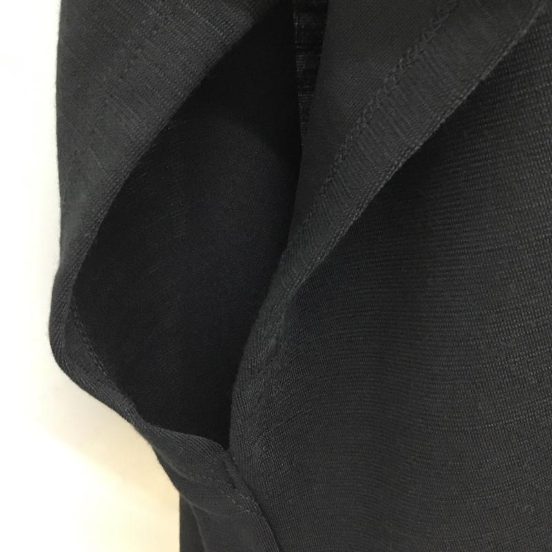 ザラ ZARA Tシャツ 半袖 0264 180 800 クルーネック L 無地 黒 / ブラック / レディース USED 古着 中古 10098873