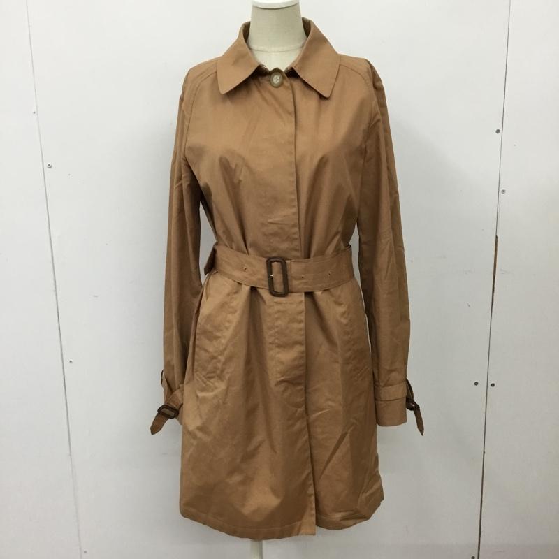 トラディショナルウェザーウェア Traditional Weatherwear ジャケット、上着 ジャケット、ブレザー 長袖ジャケット カラージャケット ロングコート トレンチコート 36 無地 茶 / ブラウン / レディース USED 古着 中古 10098887