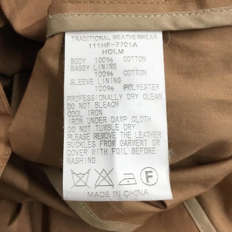 トラディショナルウェザーウェア Traditional Weatherwear ジャケット、上着 ジャケット、ブレザー 長袖ジャケット カラージャケット ロングコート トレンチコート 36 無地 茶 / ブラウン / レディース USED 古着 中古 10098887