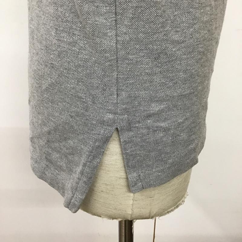 ラルフローレン RALPHLAUREN ポロシャツ 半袖 S 無地 灰 / グレー / メンズ USED 古着 中古 10098942