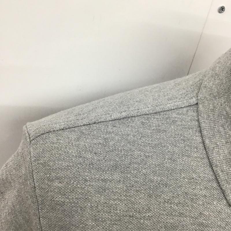 ラルフローレン RALPHLAUREN ポロシャツ 半袖 S 無地 灰 / グレー / メンズ USED 古着 中古 10098942