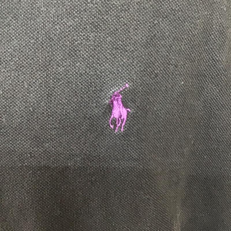 ポロバイラルフローレン Polo by RALPH LAUREN ポロシャツ 半袖 XXL 無地 黒 / ブラック / メンズ USED 古着 中古 10098943