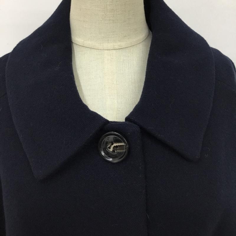 ヘザー Heather コート コート一般 M 無地 紺 / ネイビー / レディース USED 古着 中古 10098947