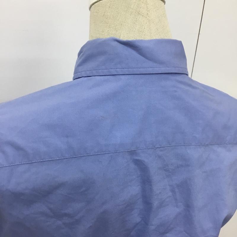 ラルフローレン RALPHLAUREN シャツ、ブラウス 半袖 7 無地 水色 / ライトブルー / レディース USED 古着 中古 10098951