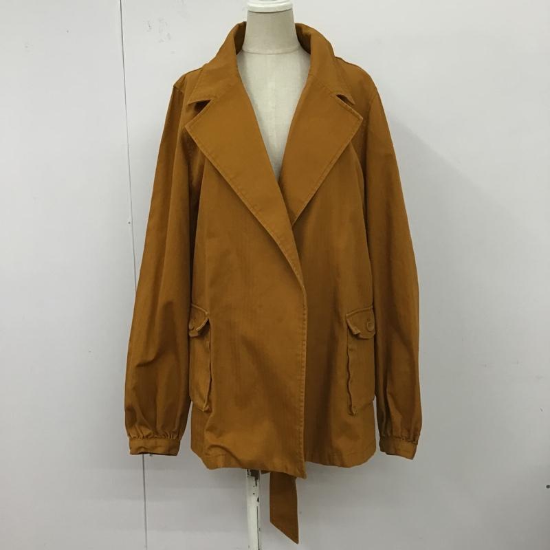 スライ SLY ジャケット、上着 ジャケット、ブレザー 030ASY30-0300 ジャケット カラージャケット カジュアルジャケット ショートコート 2 無地 キャメル / キャメル / レディース USED 古着 中古 10098989