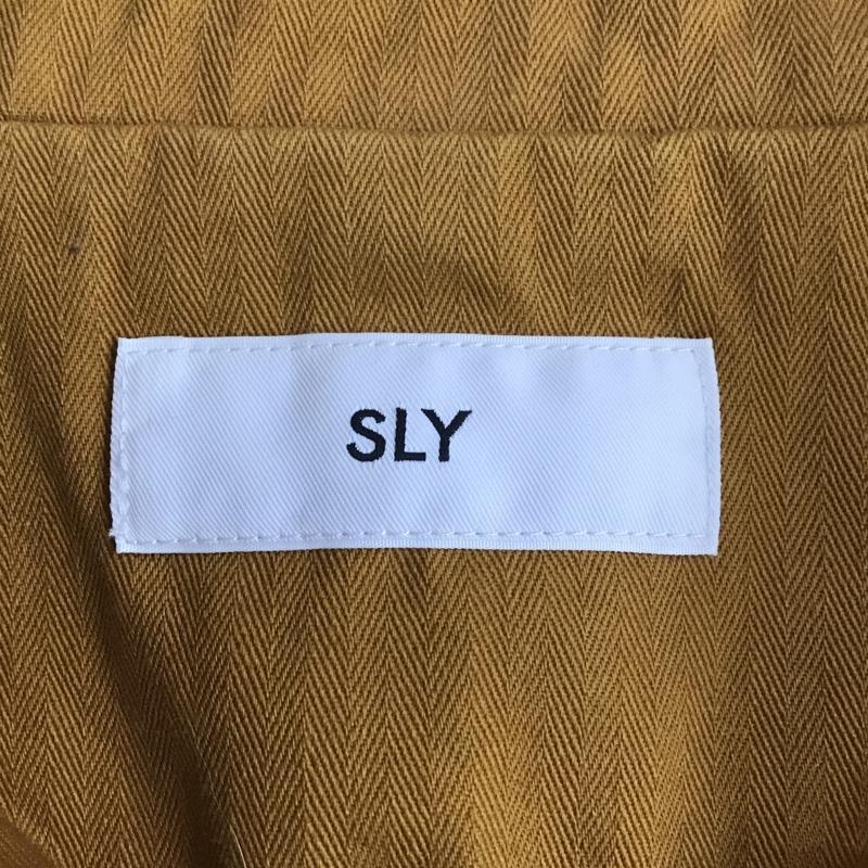 スライ SLY ジャケット、上着 ジャケット、ブレザー 030ASY30-0300 ジャケット カラージャケット カジュアルジャケット ショートコート 2 無地 キャメル / キャメル / レディース USED 古着 中古 10098989