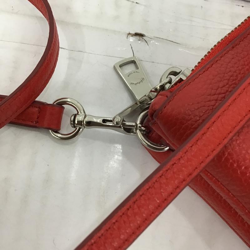 コーチ COACH ショルダーバッグ ショルダーバッグ F38273 ロゴ、文字 赤 / レッド / レディース USED 古着 中古 10099037