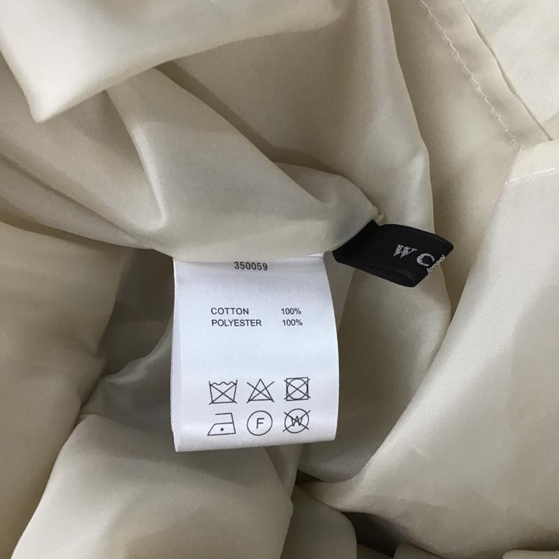 ダブルクローゼット w closet ワンピース ロングスカート 350059 キルティングベスト&ワンピース セット 無地 アイボリー / アイボリー / レディース USED 古着 中古 10099048