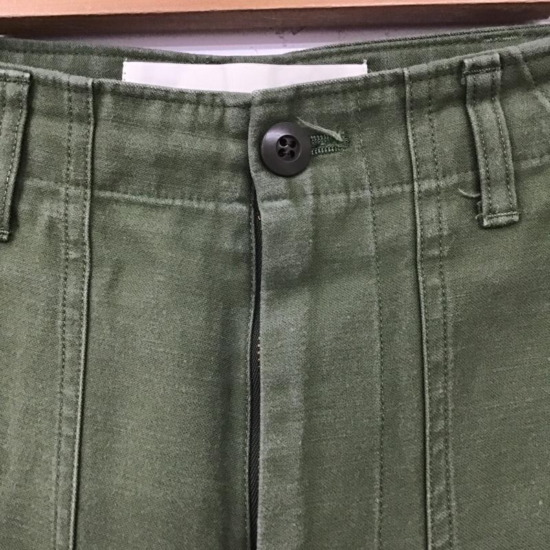 ザ シンゾーン THE SHINZONE パンツ ワークパンツ、ペインターパンツ 15AMSPA18 ベイカーパンツ 34 無地 カーキ / カーキ /  レディース USED 古着 中古 10099053