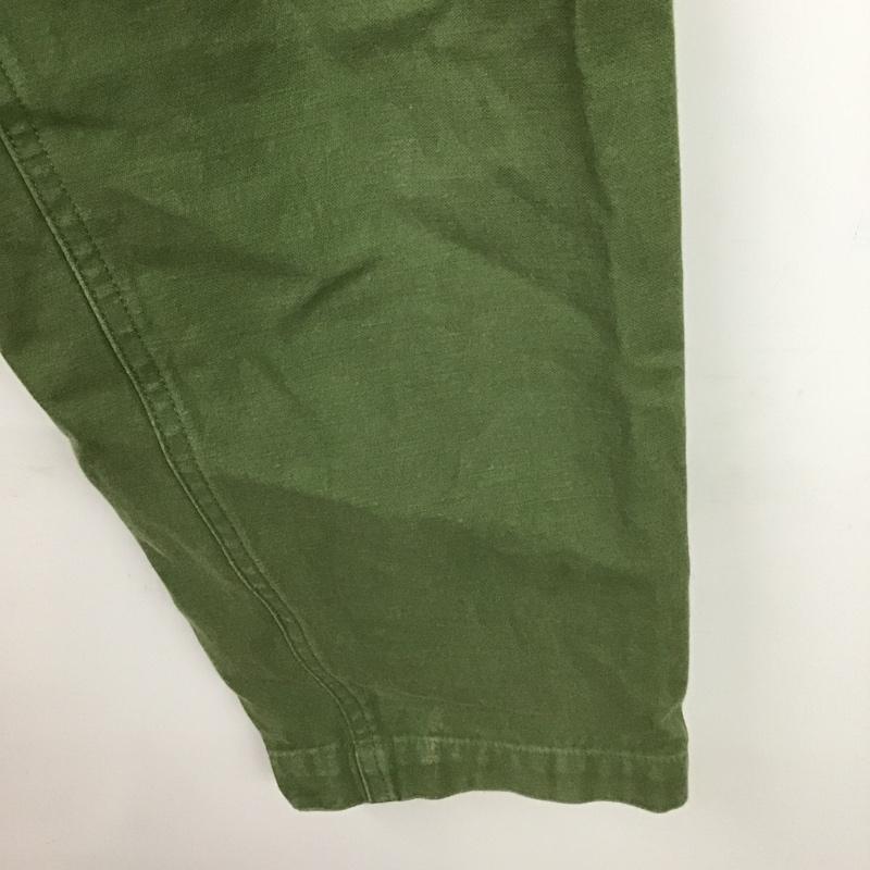 ザ シンゾーン THE SHINZONE パンツ ワークパンツ、ペインターパンツ 15AMSPA18 ベイカーパンツ 34 無地 カーキ / カーキ /  レディース USED 古着 中古 10099053