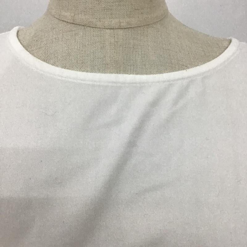 ナイスクラップ NICE CLAUP チュニック 長袖 ティアード ミニワンピース FREE 無地 白 / ホワイト / レディース USED 古着 中古 10099055
