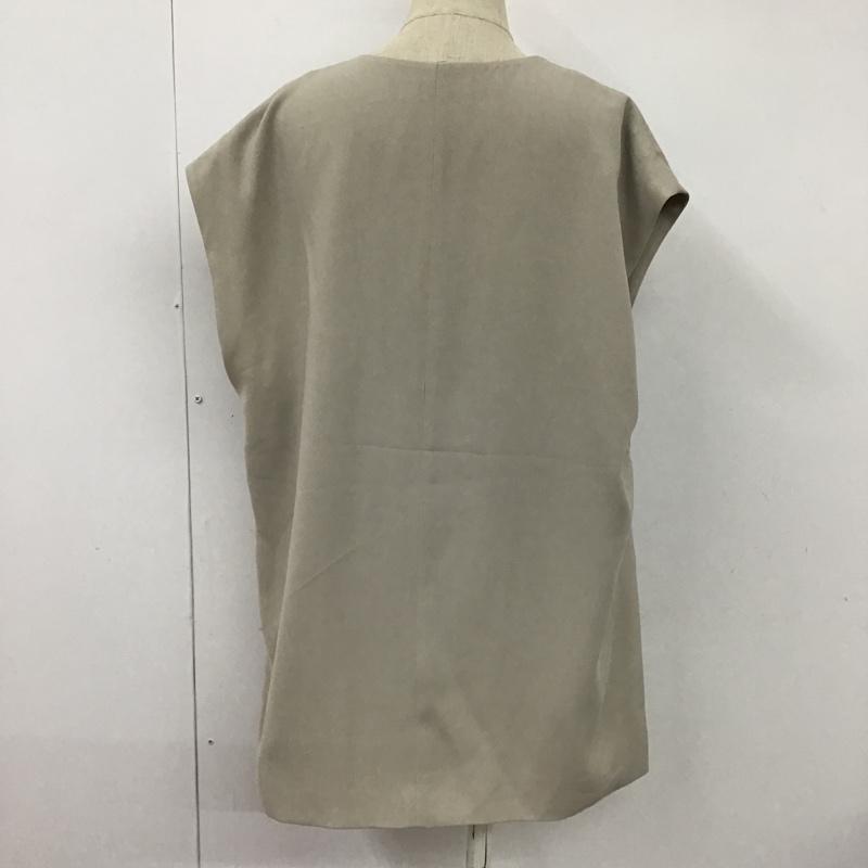 ムルーア MURUA ベスト ベスト 012230100101-01 ドビークロスルーズベスト FREE 無地 グレージュ / グレージュ / レディース USED 古着 中古 10099064