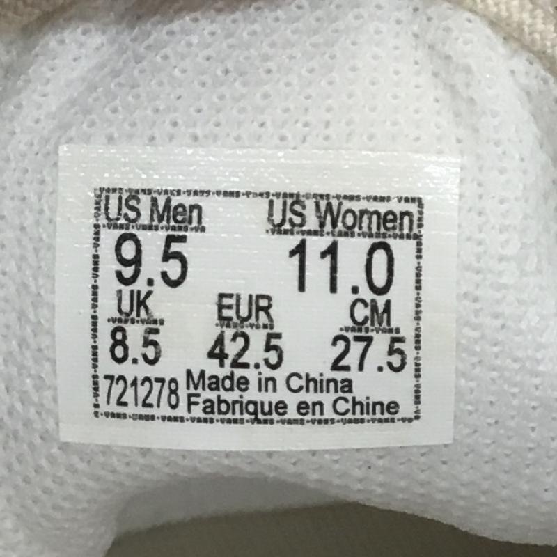 バンズ VANS スニーカー スニーカー Authentic 44 DX Needlepoint Check オーセンティック VN0A54F29GL1 27.5cm チェック マルチカラー / マルチカラー / メンズ USED 古着 中古 10099067