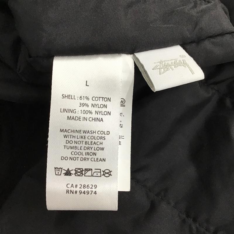 ステューシー STUSSY ベスト ベスト 115480 ナイロンベスト ノースリーブカットソー ジップアップカットソー 総柄 ダウンベスト L 総柄 マルチカラー / マルチカラー / メンズ USED 古着 中古 10099106