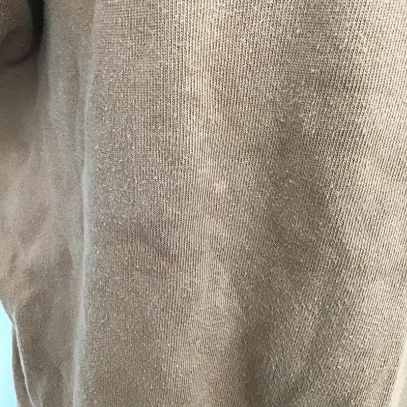 ステューシー STUSSY カットソー 半袖 クルーネック プリント L ワンポイント 茶 / ブラウン / メンズ USED 古着 中古 10099163