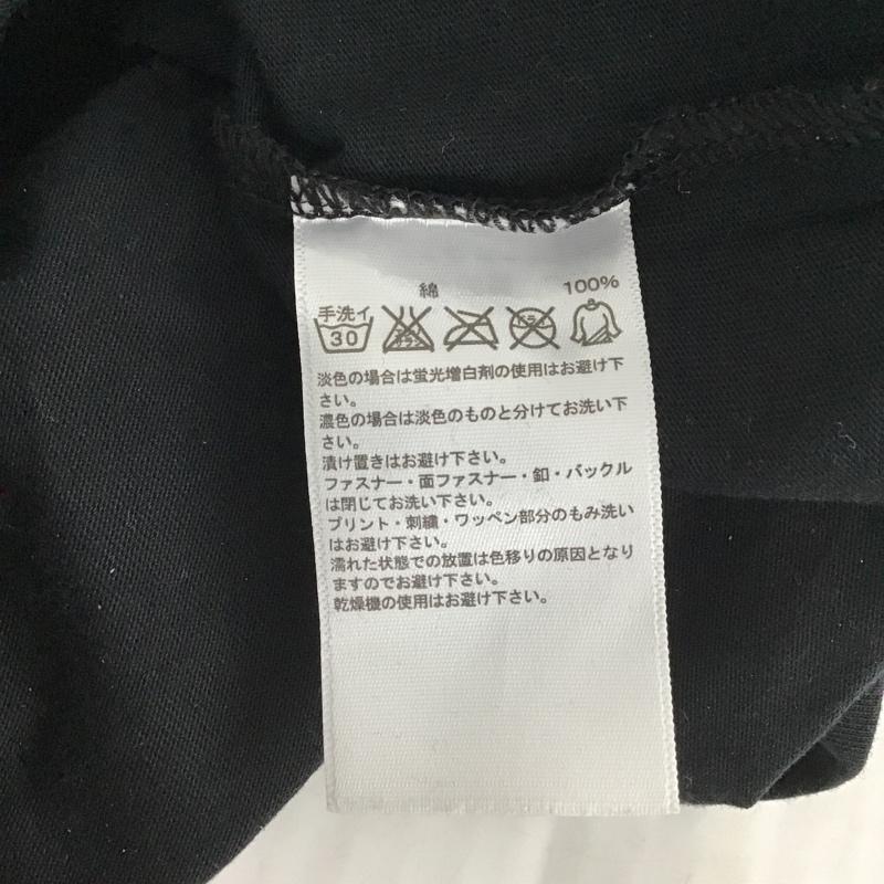 アディダス adidas Tシャツ 半袖 Z61386 トレフォイルロゴ S プリント 黒 / ブラック / X 金 / ゴールド / メンズ USED 古着 中古 10099164