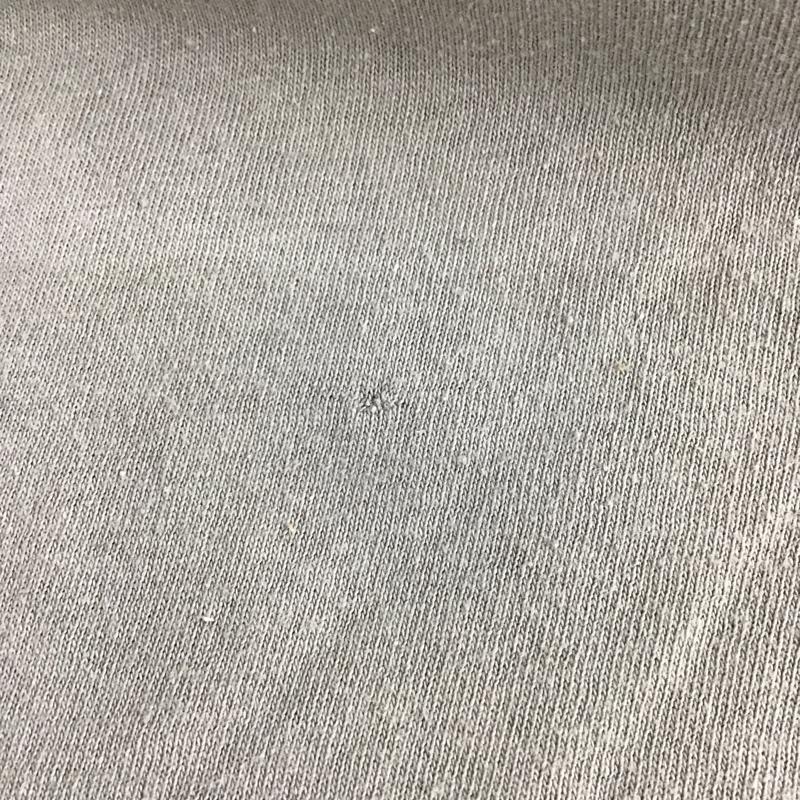 ステューシー STUSSY カットソー 七分袖 ラグランスリーブ M ロゴ、文字 灰 / グレー / X 紫 / パープル / メンズ USED 古着 中古 10099165