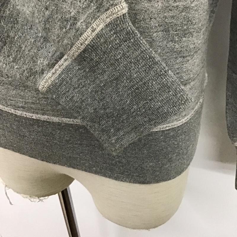 バズリクソンズ Buzz Rickson's トレーナー 長袖 スウェット 裏起毛 S プリント 灰 / グレー / メンズ USED 古着 中古 10099170