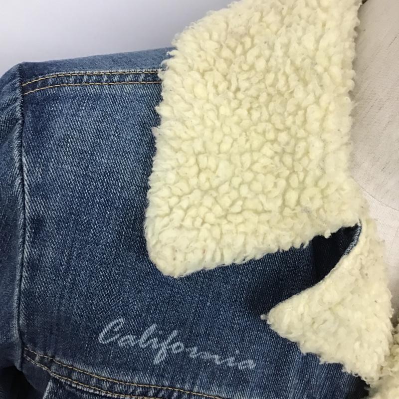 ラングラー Wrangler ジャケット、上着 ジャケット、ブレザー S9168 ロンハーマン ランチコート デニムジャケット Gジャン S 花柄 青 / ブルー / メンズ USED 古着 中古 10099174