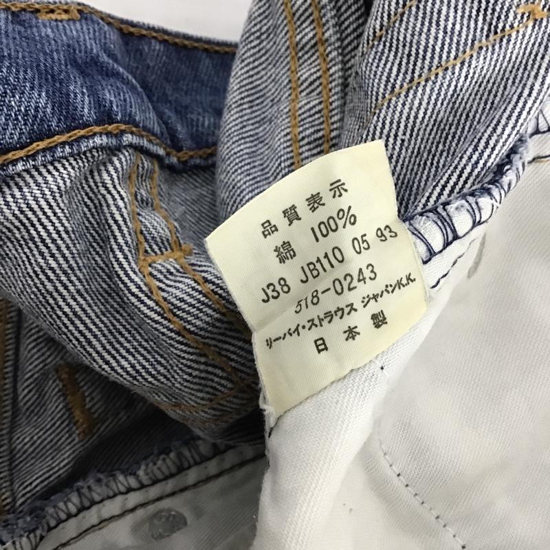 リーバイス Levi's パンツ デニム、ジーンズ 518-0243 518-0217 30インチ W30 L34 30インチ 無地 青 / ブルー / メンズ USED 古着 中古 10099179