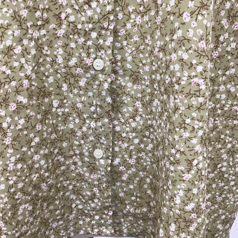 エヘカソポ ehka sopo シャツ、ブラウス 半袖 1709392 小花柄 二重襟 FREE 花柄 ベージュ / ベージュ / X 白 / ホワイト / X 桃 / ピンク / レディース USED 古着 中古 10099187