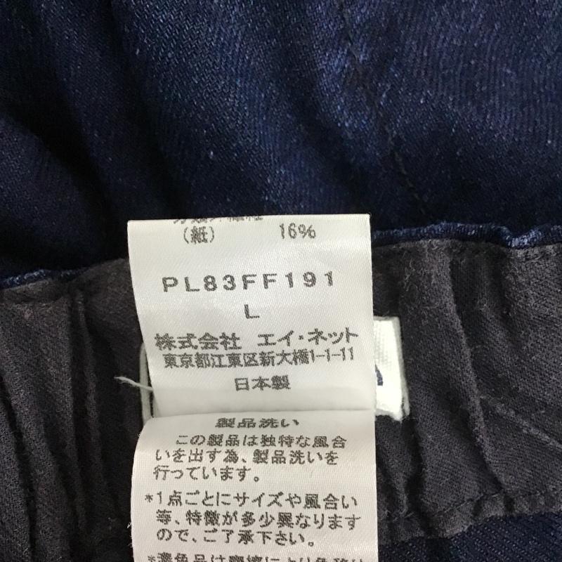 プランテーション Plantation パンツ デニム、ジーンズ PL83FF191 L 無地 インディゴ / インディゴ /  レディース USED 古着 中古 10099191