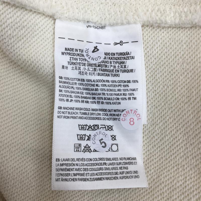 バンズ VANS トレーナー 長袖 Anaheim Print Mash Up Crew アナハイム VN0A5KN43KS XL ロゴ、文字 X チェック ベージュ / ベージュ / メンズ USED 古着 中古 10099209