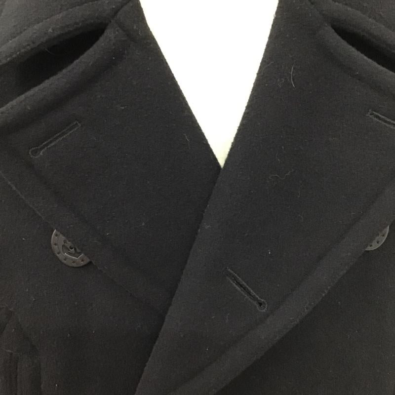 ポロラルフローレン POLO RALPH LAUREN コート ピーコート ロングコート カラーロングジャケット カジュアルジャケット ピーコート XL 無地 黒 / ブラック / メンズ USED 古着 中古 10099219