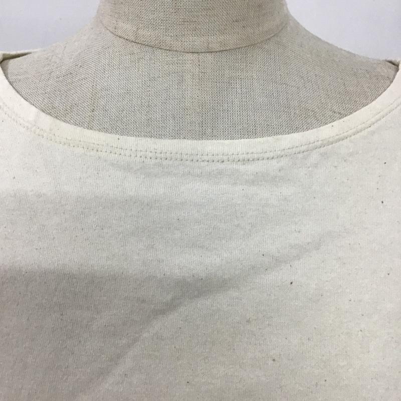 ネストローブ nest Robe カットソー 長袖 01173-1080 長袖カットソー クルーネックカットソー 無地 パフスリーブカットソー FREE 無地 オフホワイト / オフホワイト /  レディース USED 古着 中古 10099221