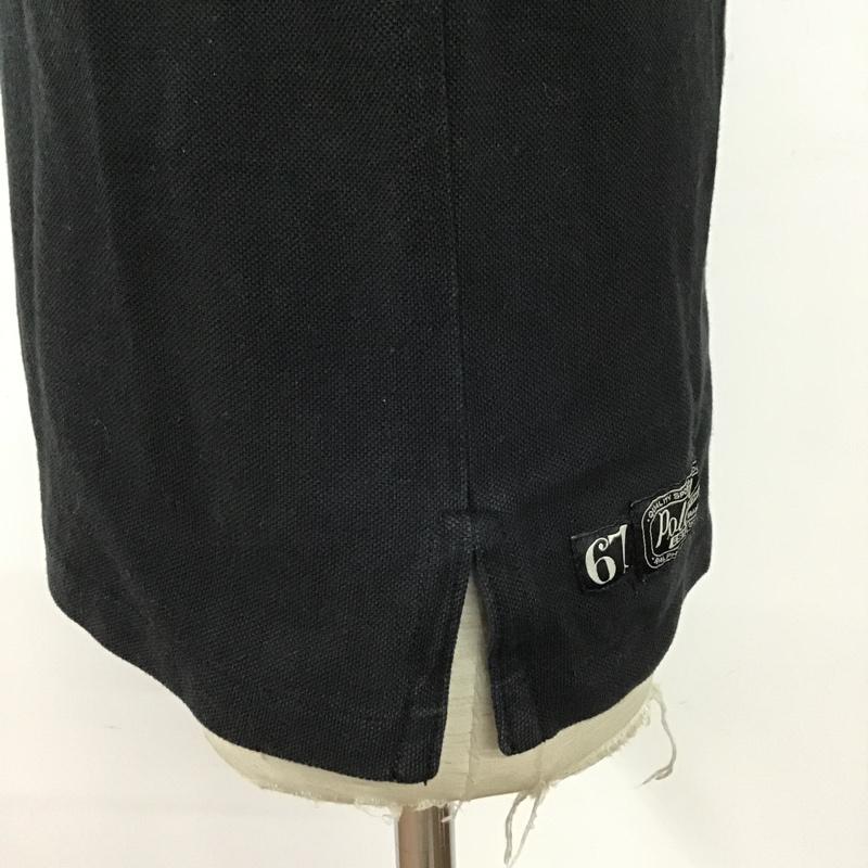 ラルフローレン RALPHLAUREN ポロシャツ 半袖 半袖カットソー 半袖ポロシャツ カラーシャツ 刺繍 ショートスリーブカットソー S 刺繍 X ロゴ、文字 白 / ホワイト / X 黒 / ブラック / メンズ USED 古着 中古 10099234