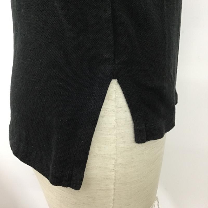 ラルフローレン RALPHLAUREN ポロシャツ 半袖 半袖カットソー 半袖ポロシャツ カラーシャツ 刺繍 ショートスリーブカットソー XS ロゴ、文字 X 刺繍 黒 / ブラック / メンズ USED 古着 中古 10099235