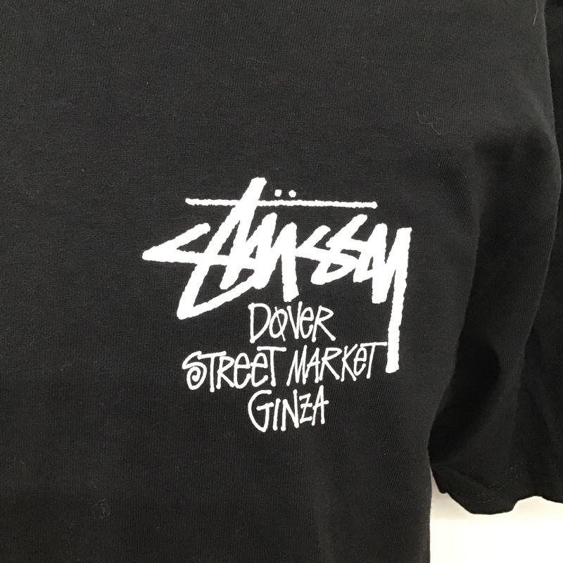 ステューシー STUSSY Tシャツ 半袖 半袖カットソー プリントTシャツ クルーネックカットソー M プリント 黒 / ブラック / メンズ USED 古着 中古 10099249
