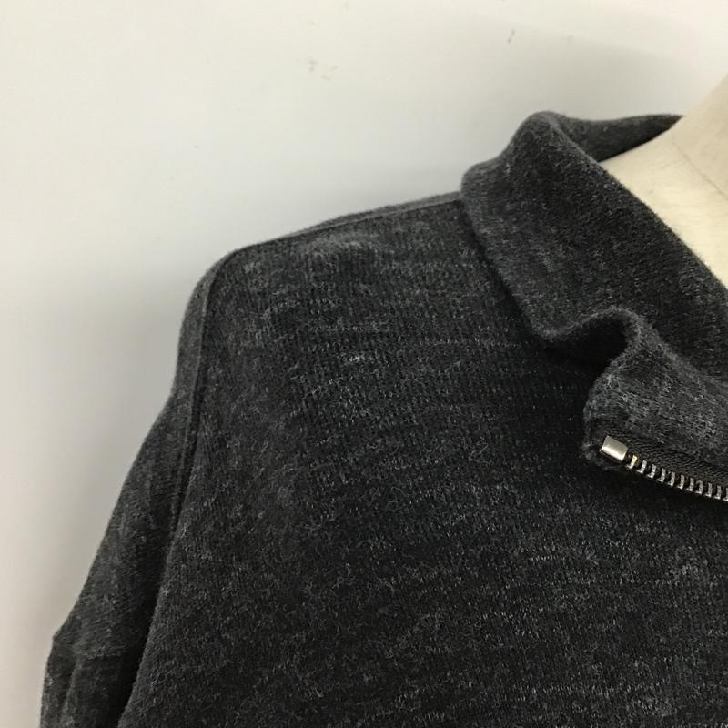 ポロラルフローレン POLO RALPH LAUREN カットソー 長袖 長袖カットソー タートルネック ジップアップ長袖カットソー プルオーバー XL 無地 黒 / ブラック / メンズ USED 古着 中古 10099255