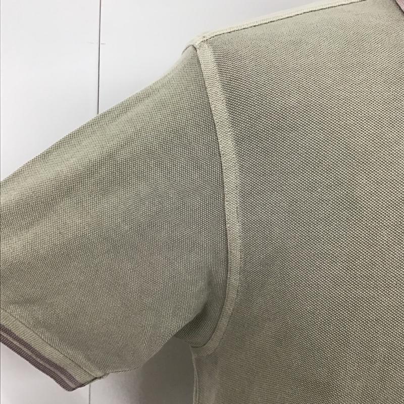 フレッドペリー FRED PERRY ポロシャツ 半袖 S 無地 灰 / グレー / メンズ USED 古着 中古 10099273